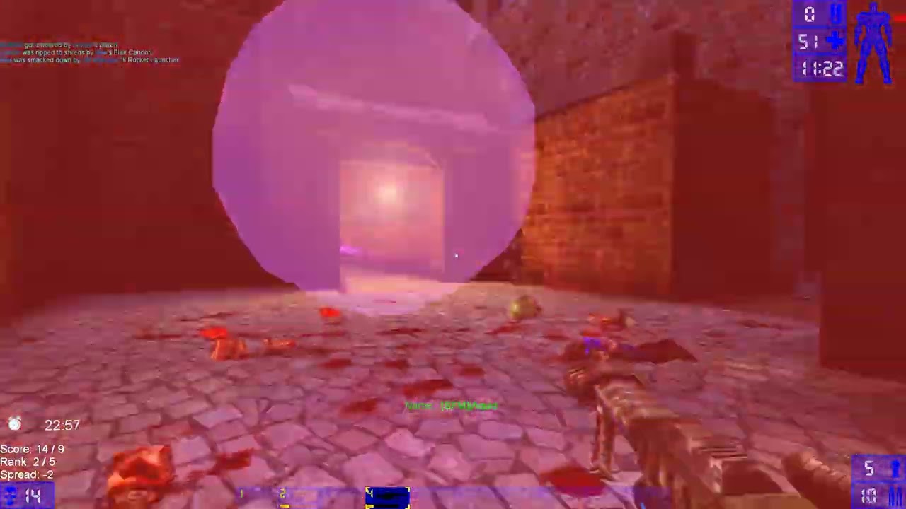 DM-ForWhomTheBellTolls Online UT99 Gameplay