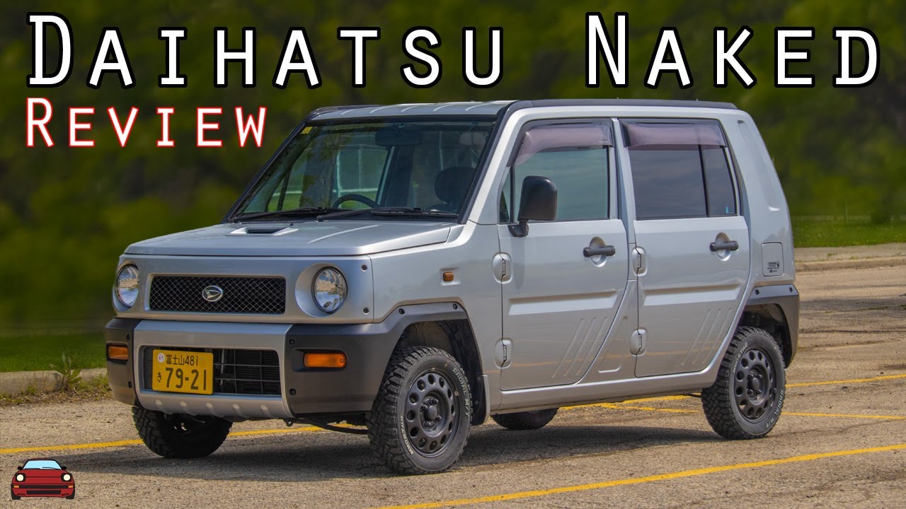 2000 Daihatsu Naked Review - A Basic Kei Car That Looks Tough!