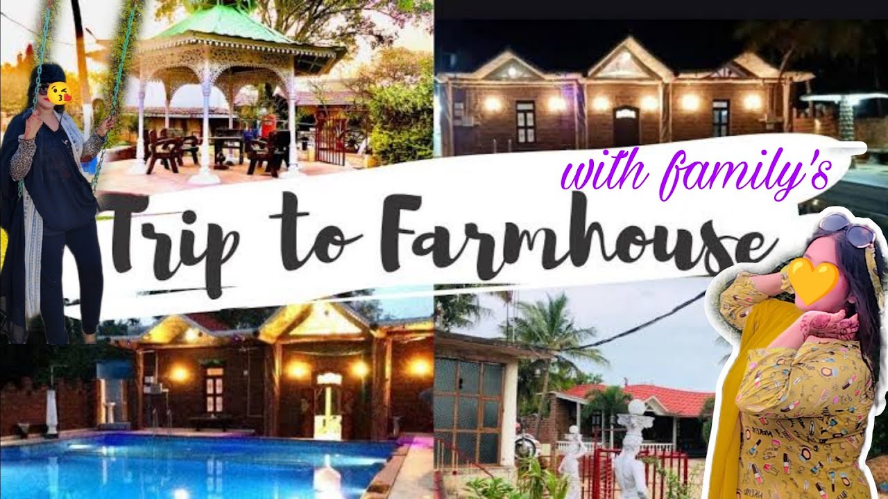 FAMILY PICNIC👒 | FARMHOUSE 🏕TOUR WITH #ansavlog