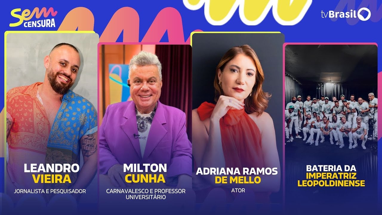 🔴 SEM CENSURA RECEBE MILTON CUNHA, LEANDRO VIEIRA, ADRIANA RAMOS E IMPERATRIZ LEOPOLDINENSE