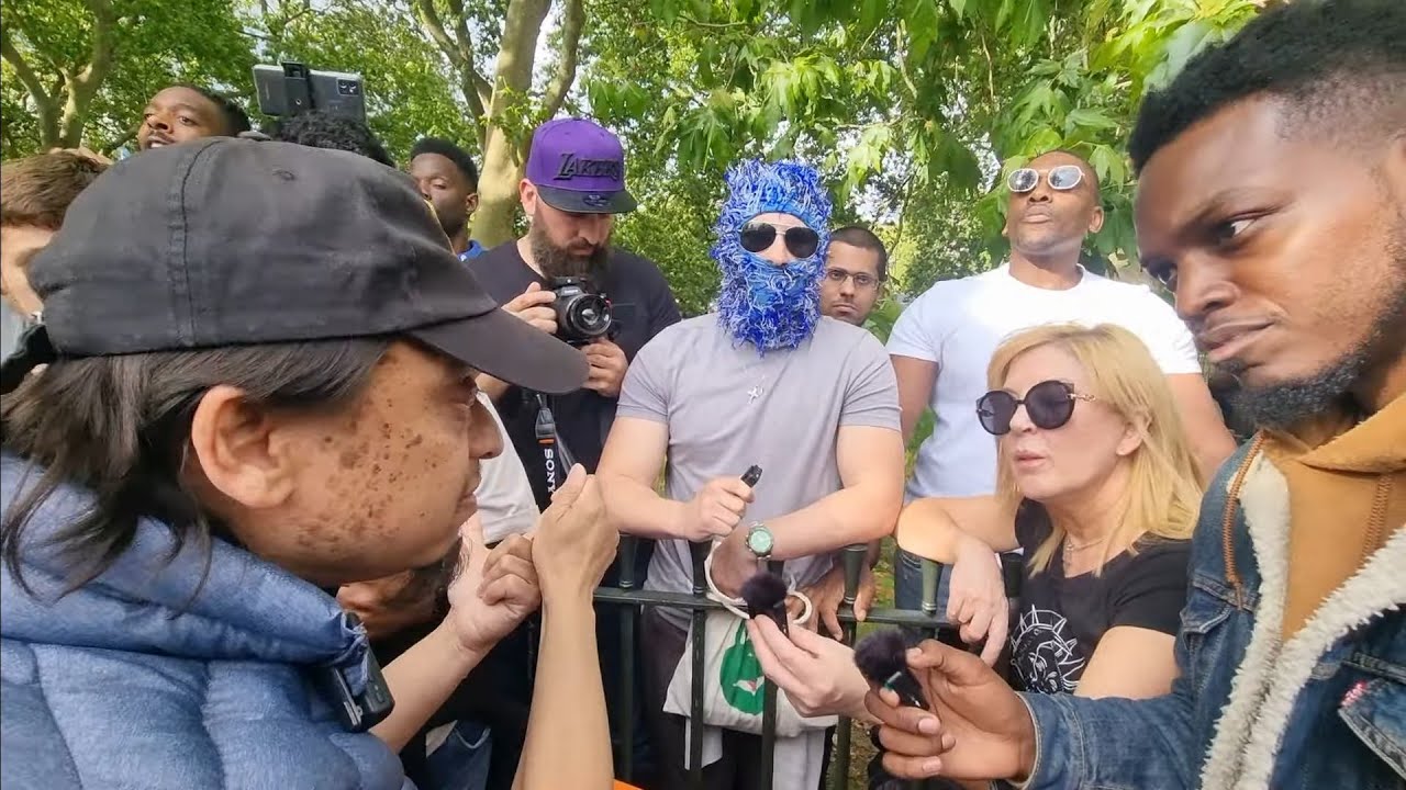 Godlogic Rejected like A Wasteman! Mansur And Godlogic Speakers Corner Sam Dawah