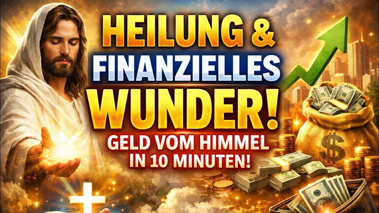 🙏💰🕊GEBET DER HEILUNG UND DES FINANZIELLEN DURCHBRUCHS: DEIN WUNDER BEGINNT HEUTE