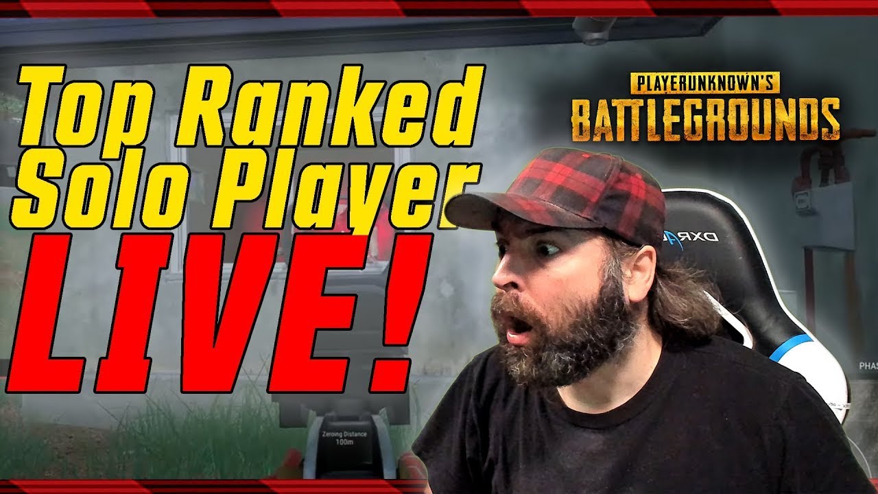 Top Ranked Solo Player NA - PUBG