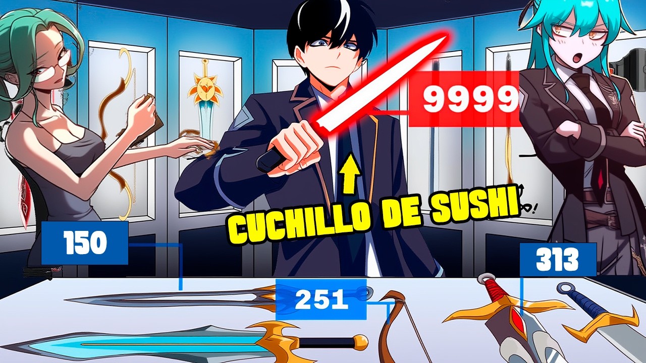¡Causa Daño Absurdo Usando Solo Un Cuchillo de Sashimi!