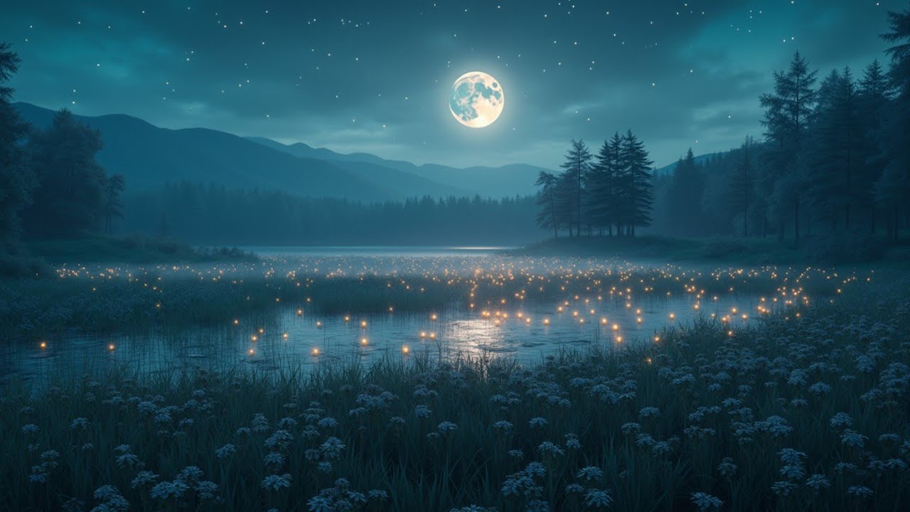 Serene Nature Sounds for Sleep | Soothing Cricket Chorus
