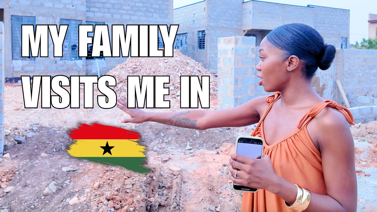 For The First Time My Family Sees How I'm Living  | Ghana Vlog