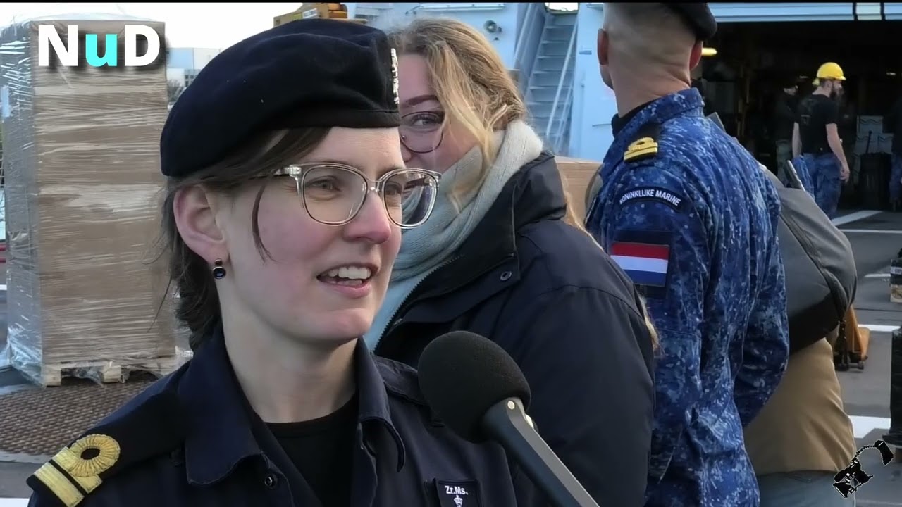 Zr Ms Holland vertrekt