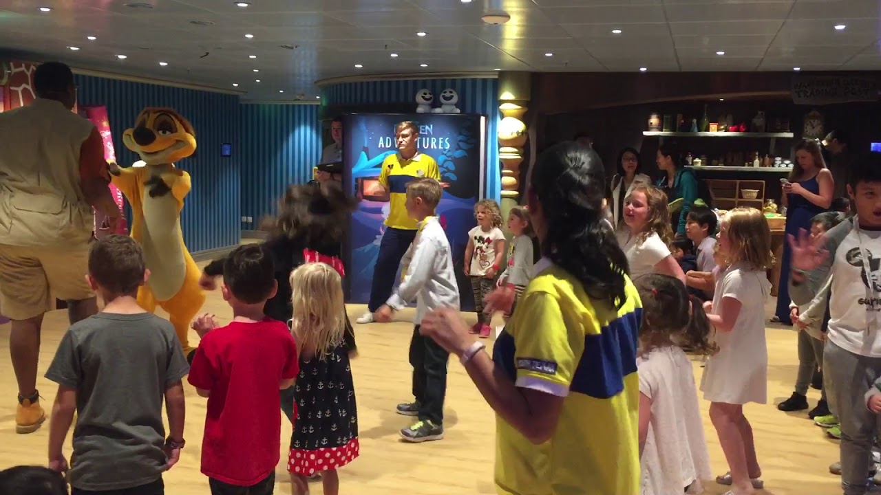 Disney wonder buccaneer club -Timon - lion king- lion guard - recorded with osmo mobile 2