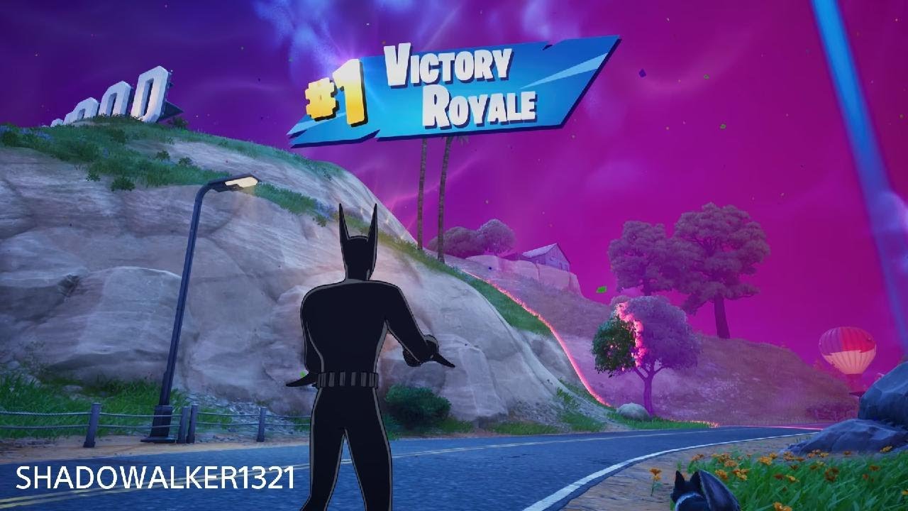 Fortnite Solo Victory- New Batman Beyond bundle