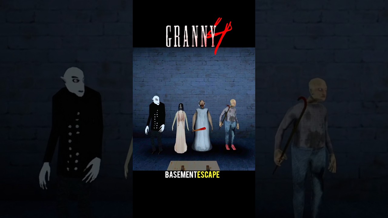 Granny 4 The Rebellion Horror game 😱 #shorts #granny #gaming #gameplay