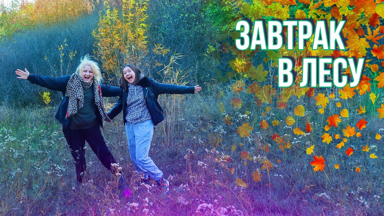 КНИЖНЫЙ ЗАВТРАК в лесу🍁🥧ЧИТАЮ СЕЙЧАС