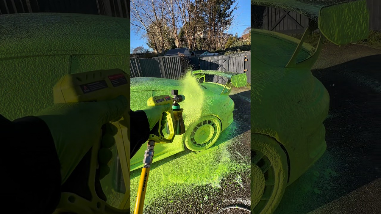 Pure Porsche Perfection GT3 RS | Satisfying ASMR POV Snow Foam 