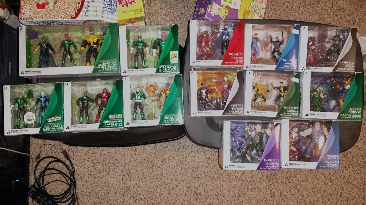 THE COLLECTION: DC Collectables Green Lantern & Injustice 3.75 inch Figures