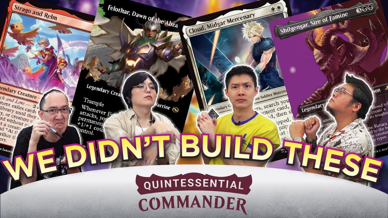 Playing 4 Member Submitted Decks