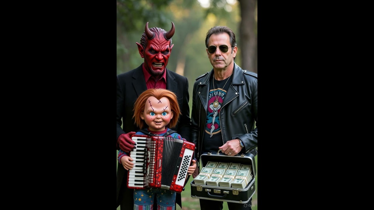 🎶 *“Mi Amigo el Rojo”* 👹🪗🔥 – *Vallenato con poder del más allá*