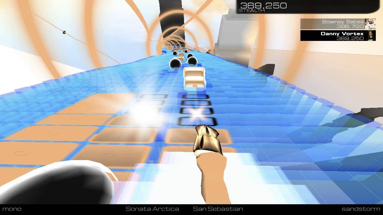 Audiosurf 2 - San Sebastian (Sonata Arctica) - Mono