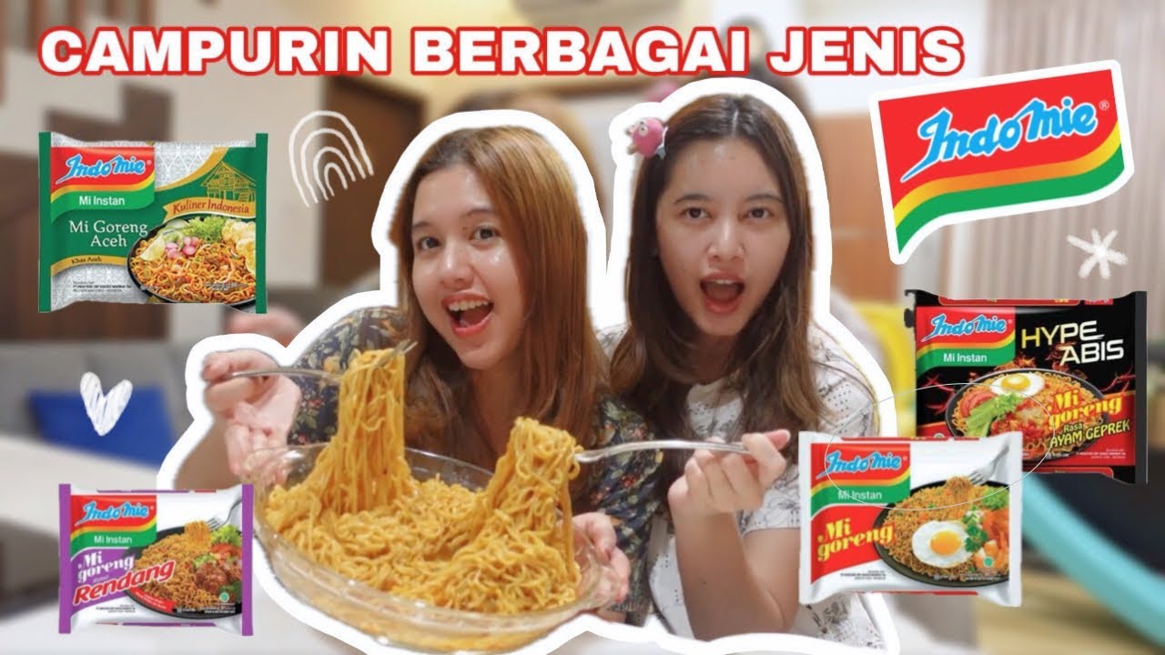 CAMPURIN INDOMIE TERLARIS!!! #MAMARELA | Aurelliaurel