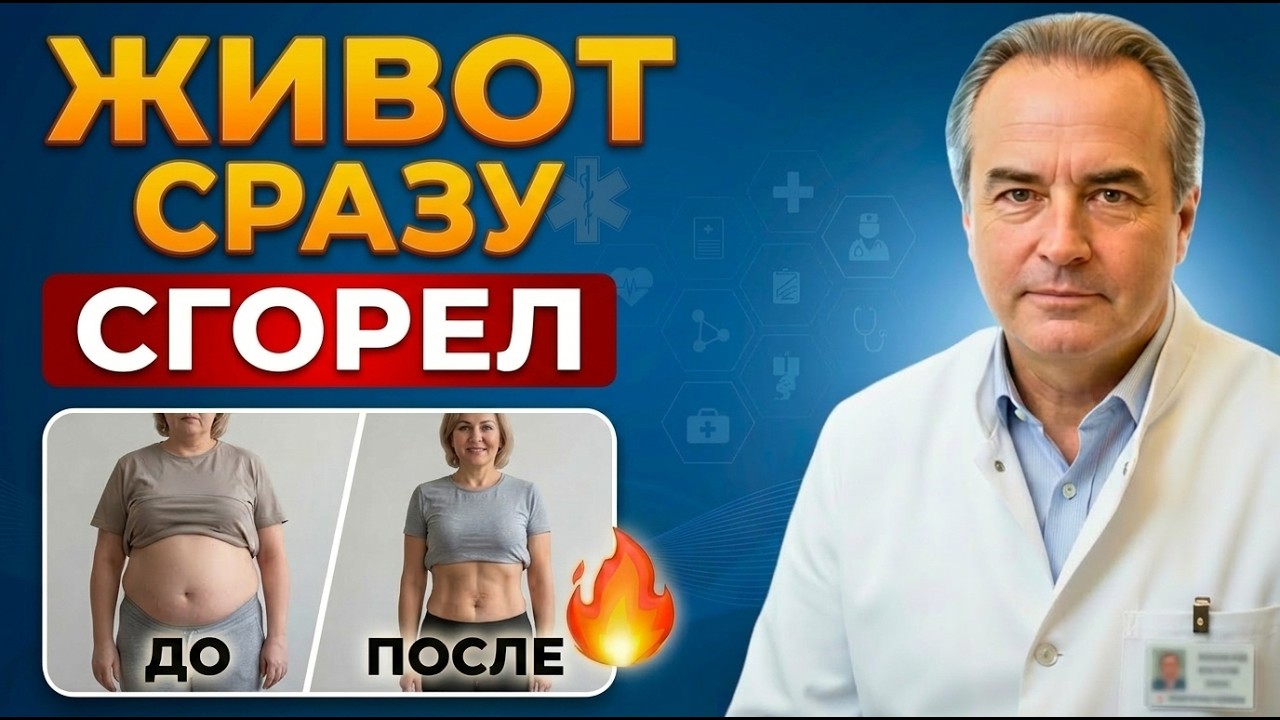 Сожги жир на животе сидя | УПРАЖНЕНИЯ ДЛЯ ПРЕССА после 50!