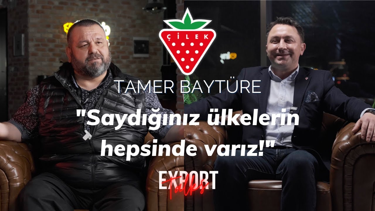 Export Talks - Çilek Odası / Tamer Baytüre #export