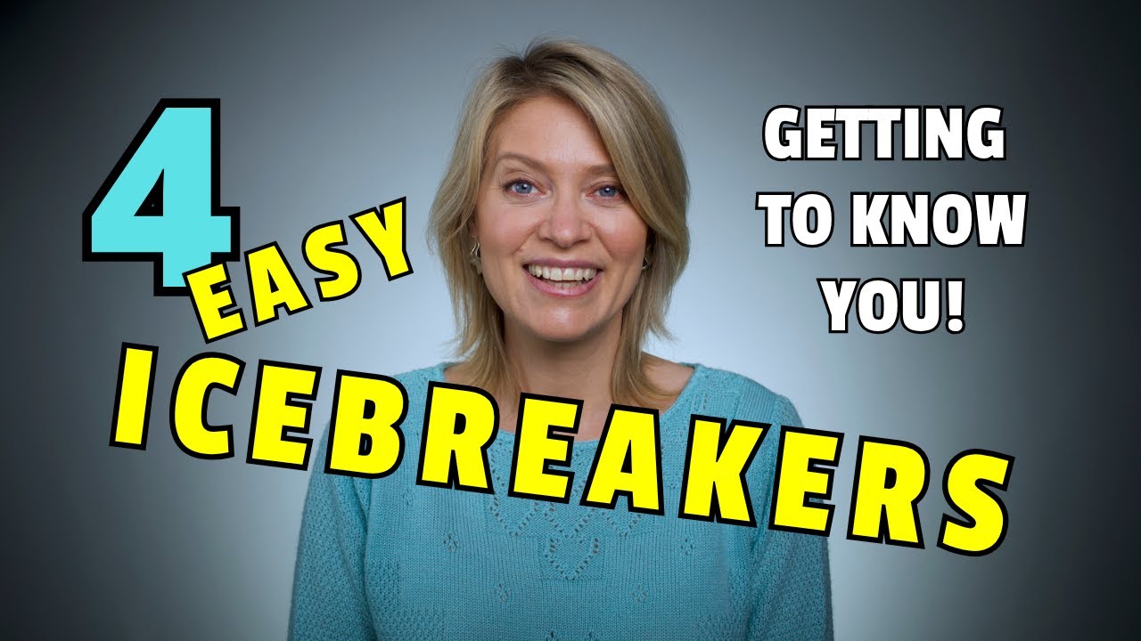 4 Simple Icebreakers | Get to Know You Activities | First Days of School