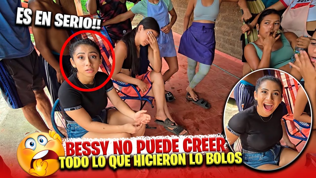 Le contamos a Bessy lo que hicieron los BOLOS 4K y esta fue su reacción. Julio anda cariñoso