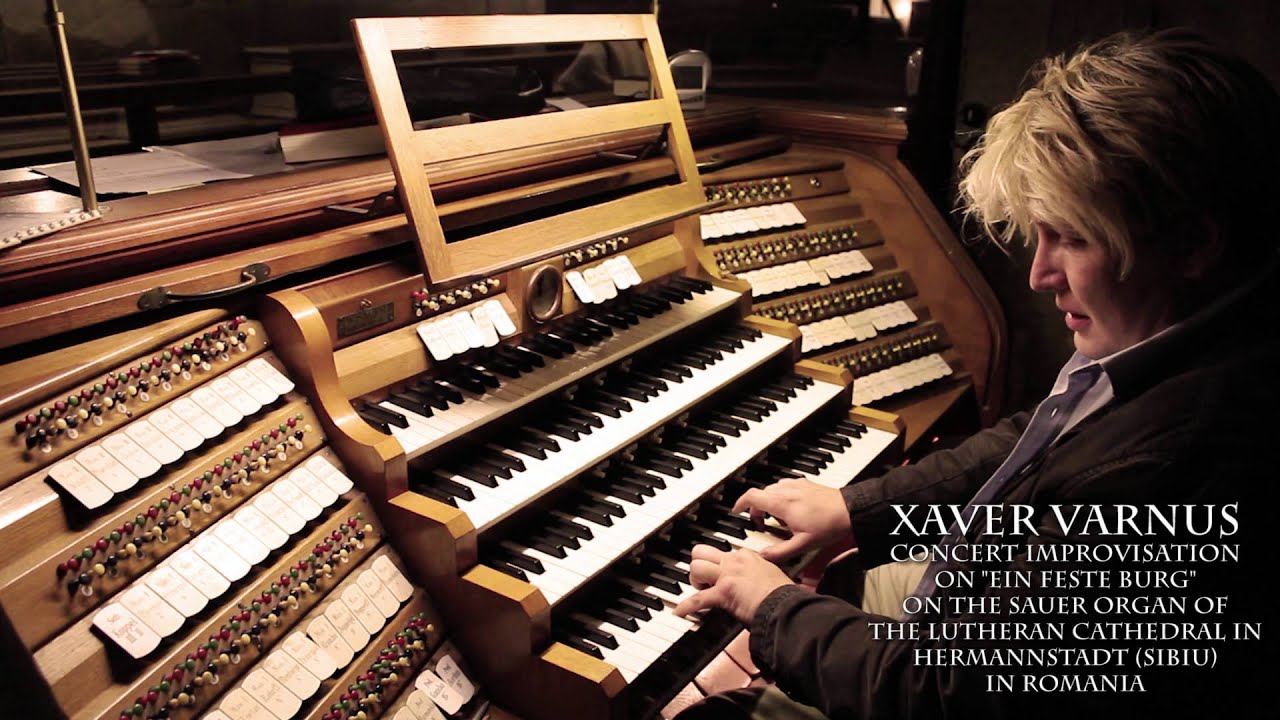 XAVER VARNUS IMPROVISE ON THE SAUER ORGAN IN HERMANNSTADT (SIBIU)