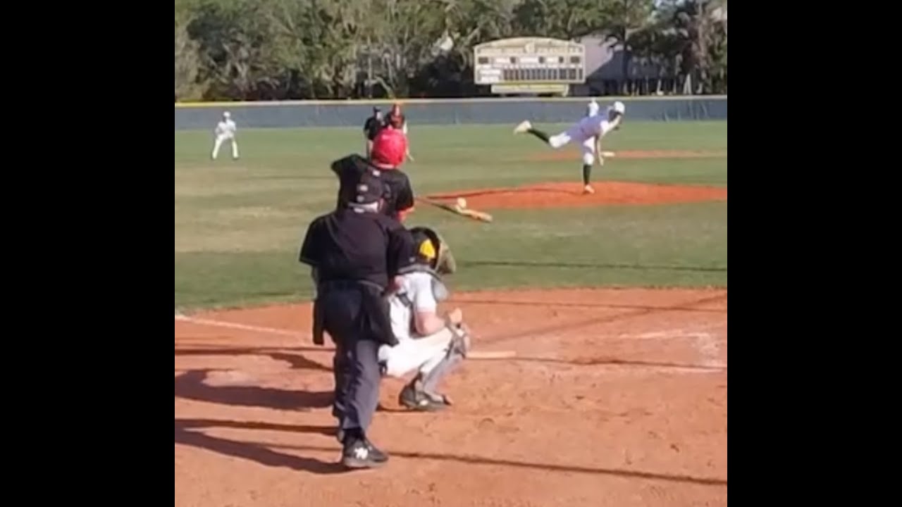Warning track power - almost hit first high school HR - CCC at Shorecrest - March 2025
