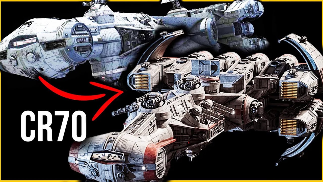 Полная разборка Tantive III/Sundered Heart (CR70 Corvette).