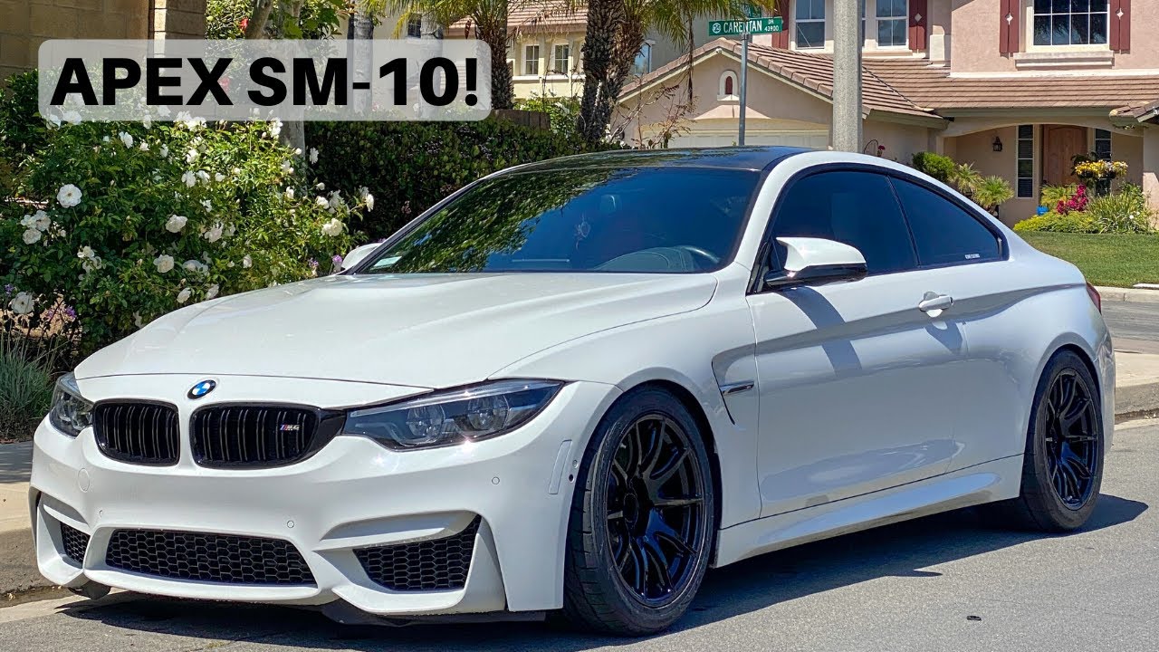Диски APEX SM-10 для моего BMW M4! Выглядят потрясающе!