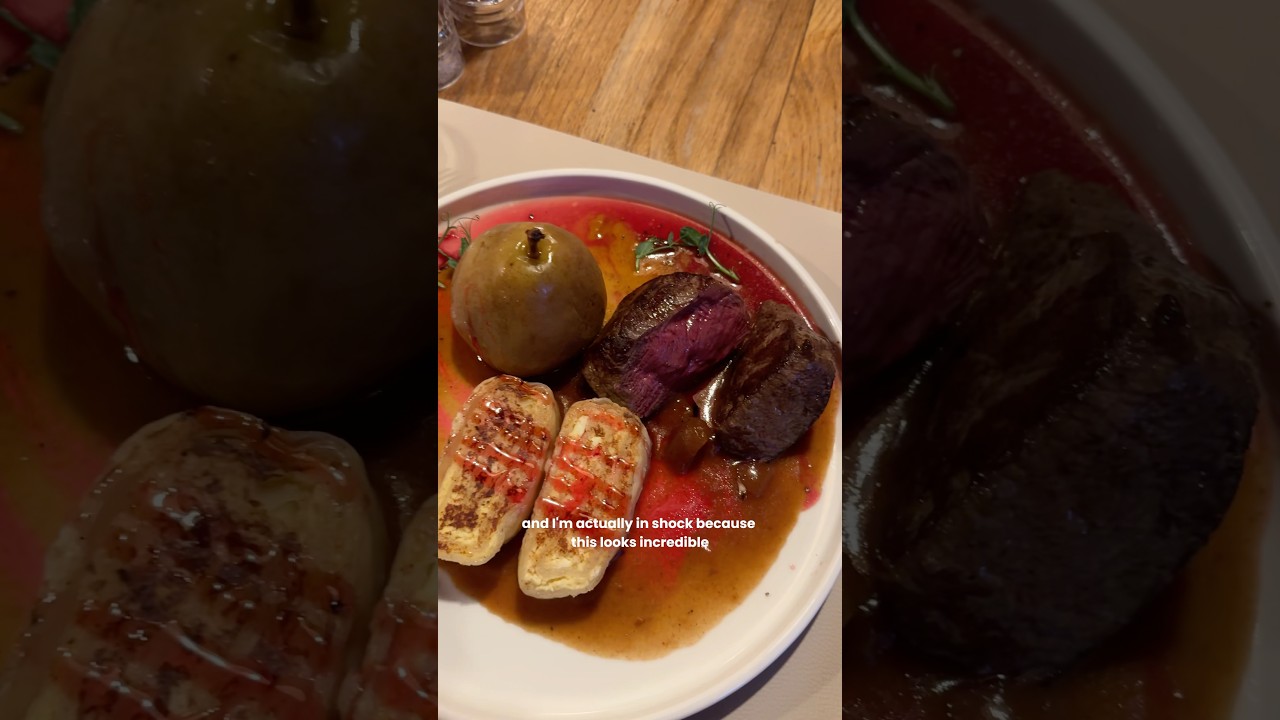 Trying traditional Slovenian food in Lake Bled #food #travel #slovenia #lakebled #slovenianfood