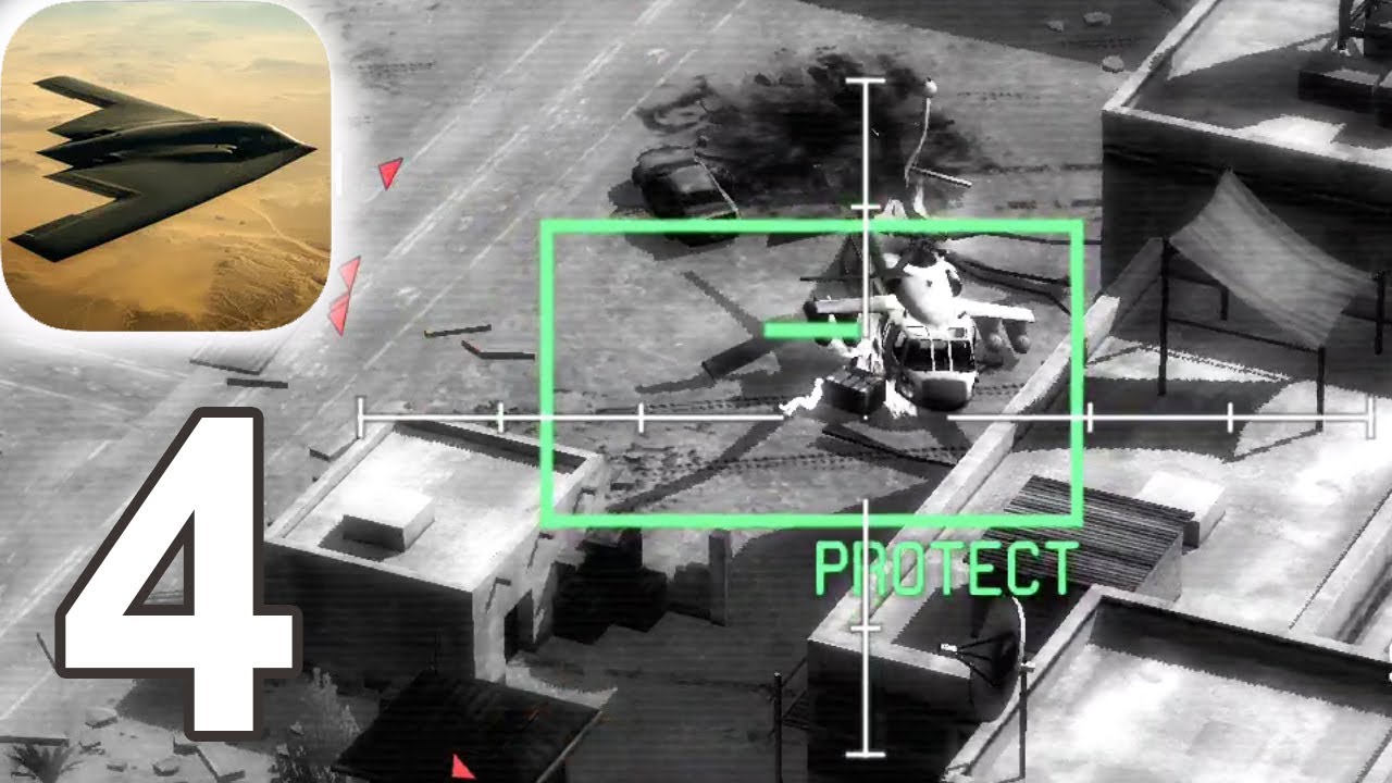 War Drone Level 9 - Gameplay Walkthrough Part 4 (iOS Android)