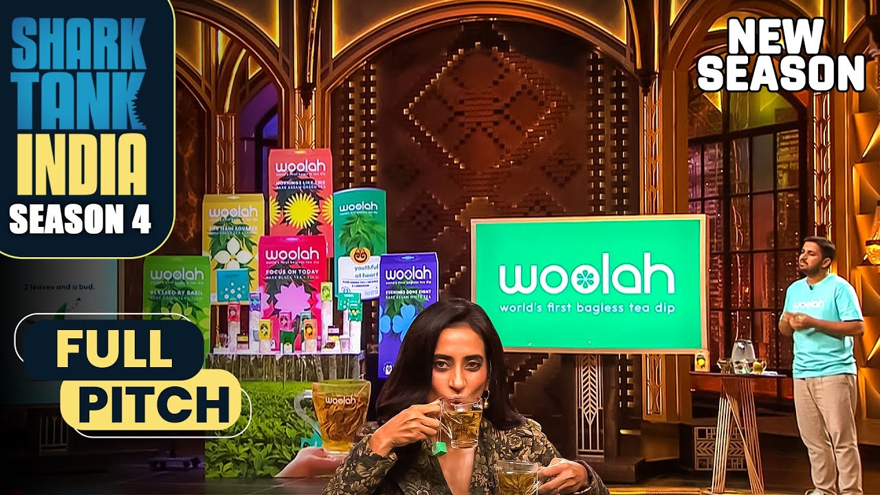 अब Woolah की bagless tea dips से messy tea bags को कहें goodbye! | Shark Tank India S4 | Full Pitch