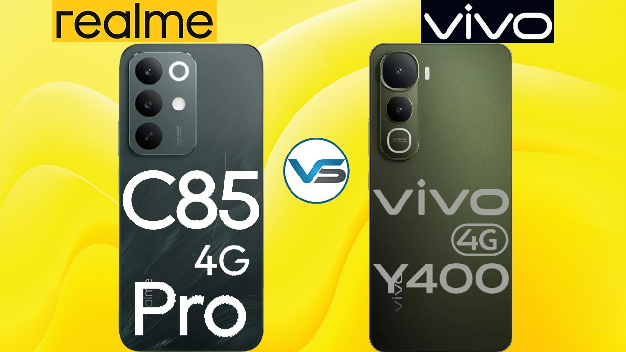 Realme C85 Pro 4G VS Vivo Y400 4G | Vivo Y400 4G VS Realme C85 Pro 4G