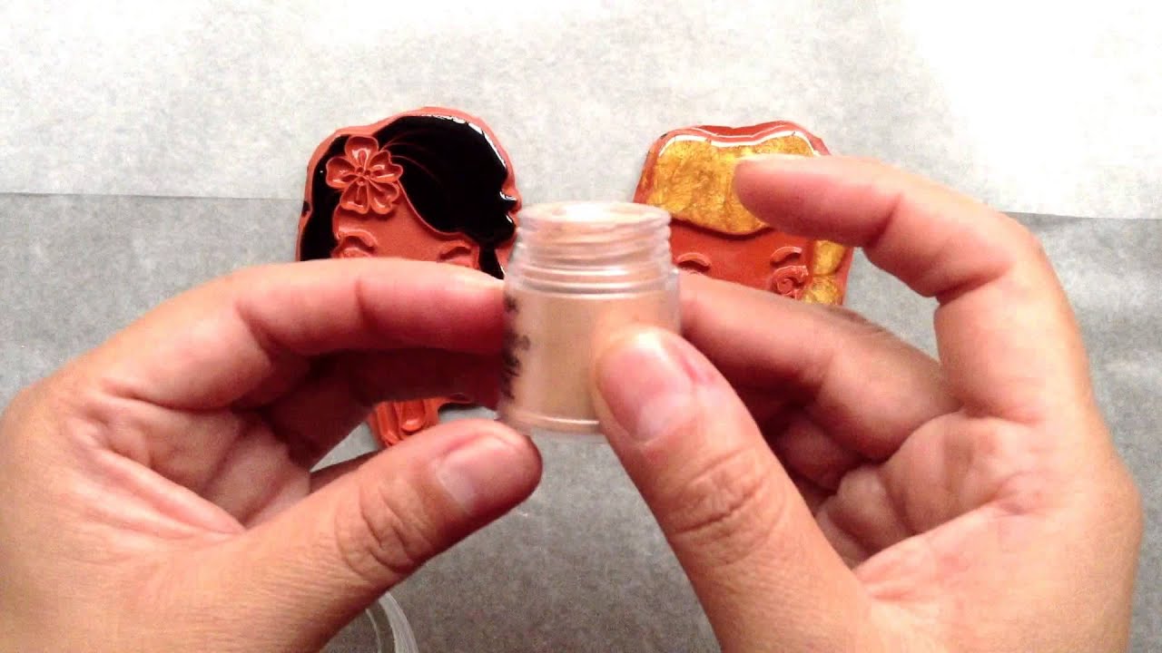 DIY using Resin ON Rubber stamps to make embellishments TUTORIAL