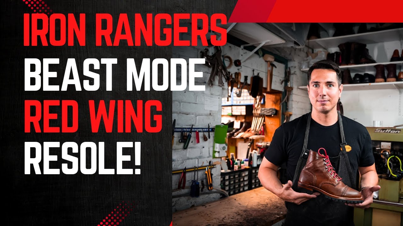 Red Wing Iron Ranger Recraft | Custom Upgrade You Need to See