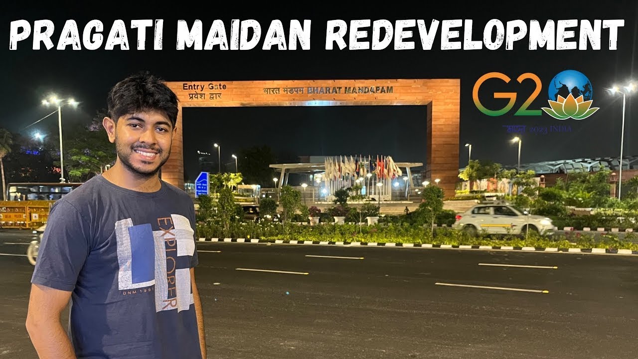 G20 Delhi Roads Night Beautification Vlog | Delhi is shining with lights | It&rsquo;s Mind-Blowing