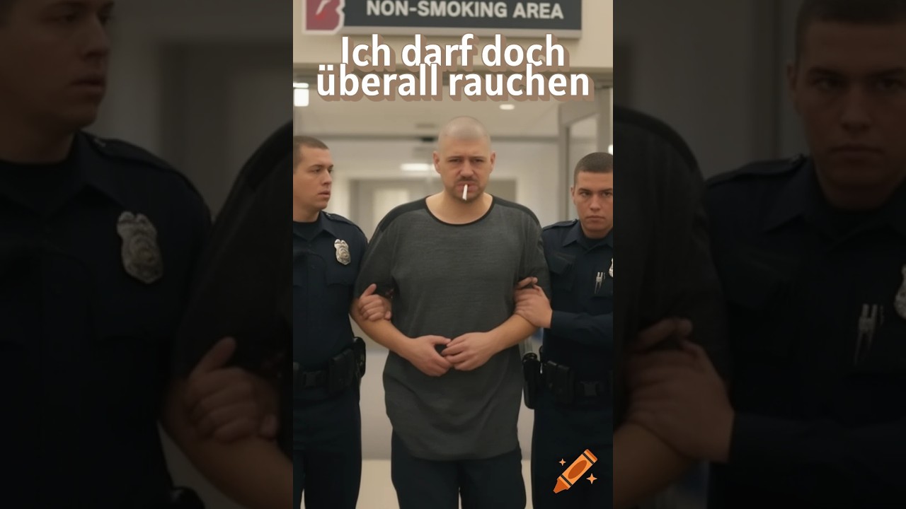 Gerry 19.02.2026 Gerry am Steuerformulare holen und rauchen im Nichtraucherbereich.