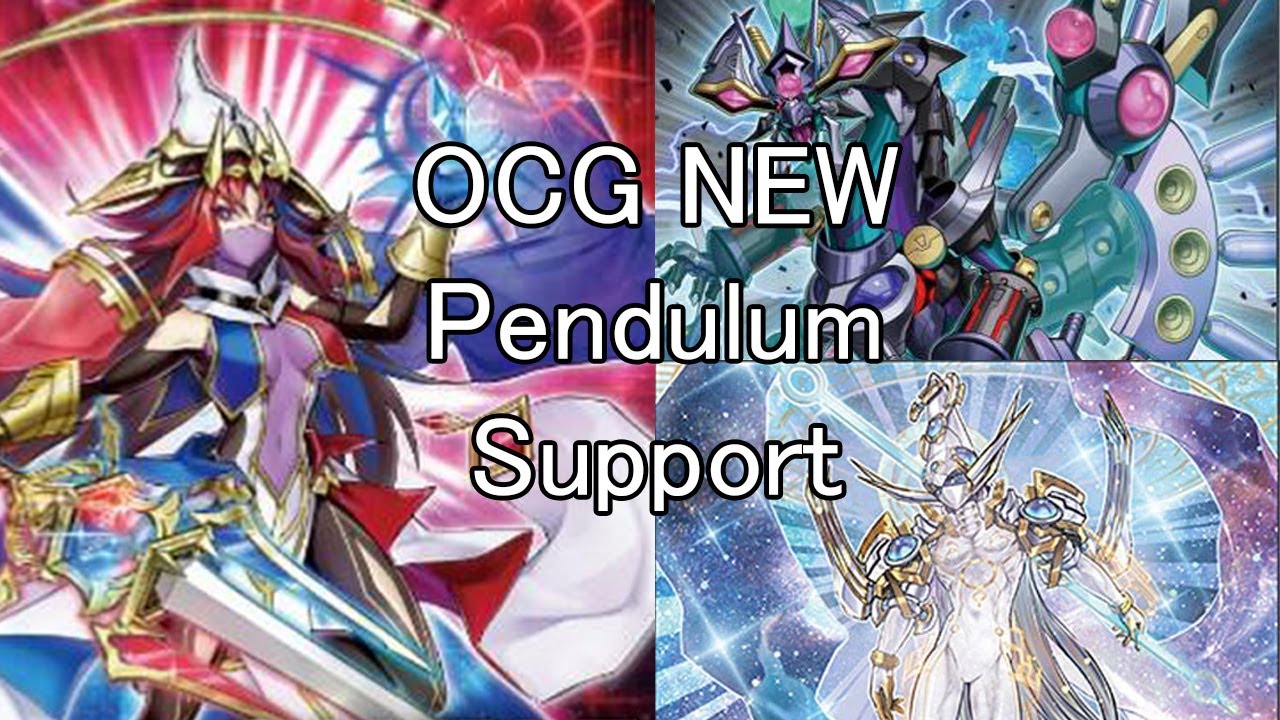 Yugioh OCG NEW Pendulum Support ไปเล่นกันเองนะ ไม่เล่นแล้วธีมนี้ เหนื่อย