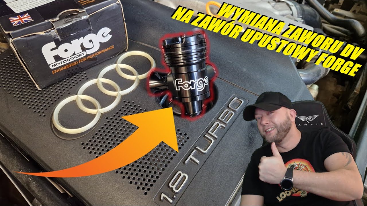 ZAWÓR BOV FORGE zmiana w AUDI A4 B6 1.8T 163KM BFB