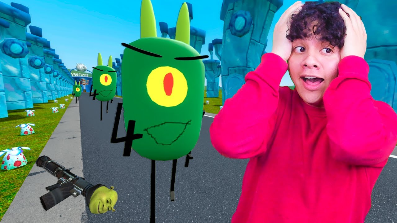 ENFRENTAMOS A PLANKTON.EXE EN FONDO DE BIKINI