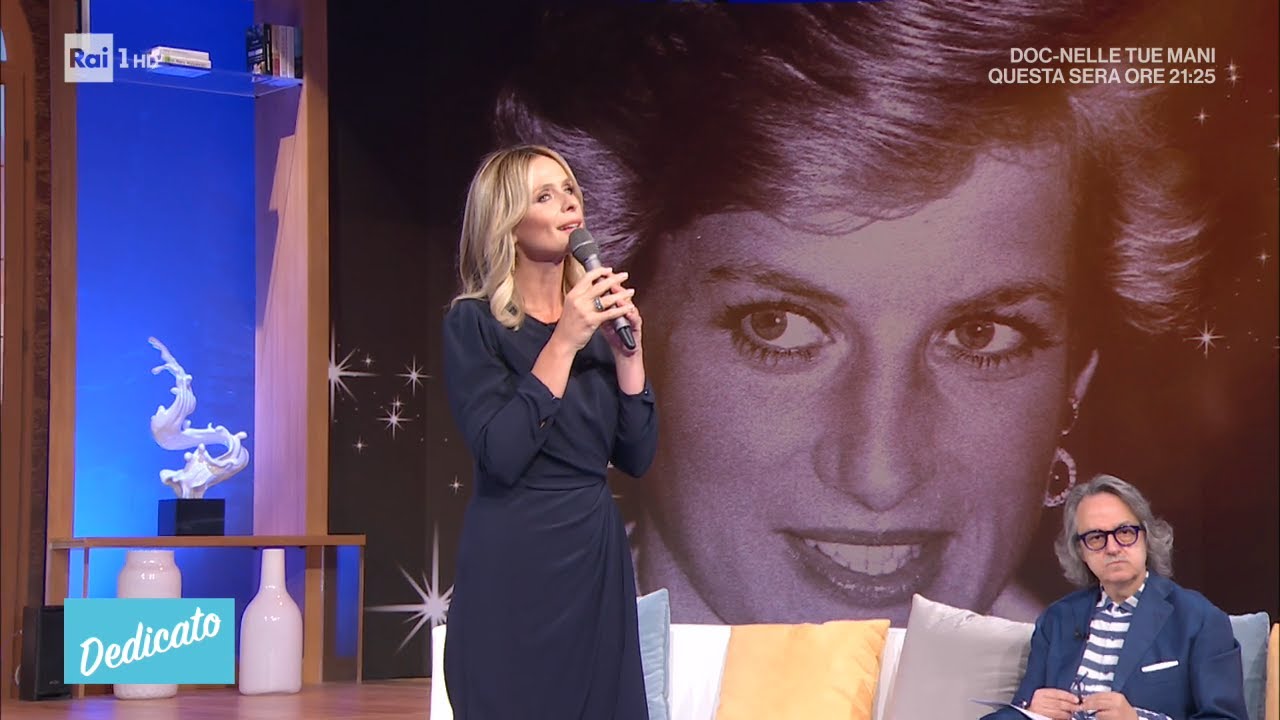 Serena Autieri e la dedica a Lady Diana - Dedicato 01/07/2021
