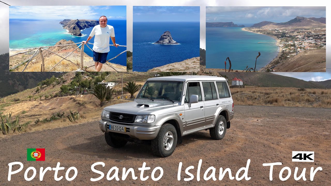 Porto Santo Inselrundfahrt / island tour 4K