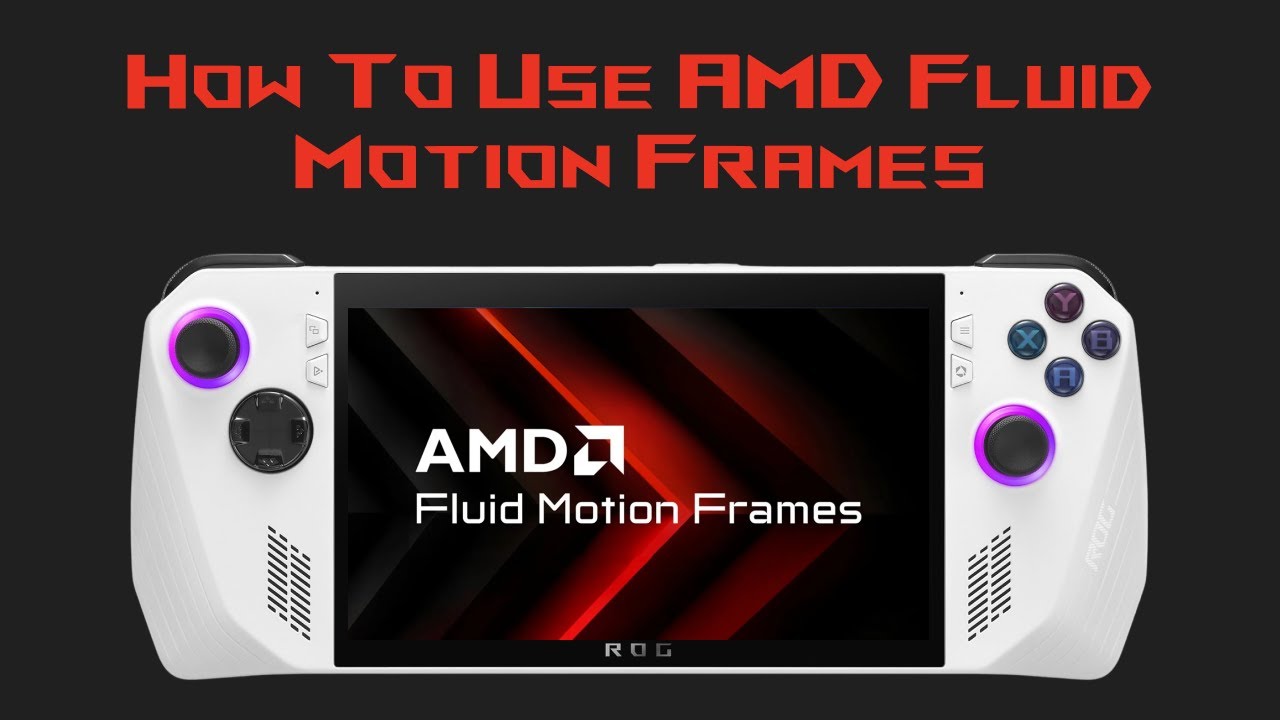 Как использовать AMD Fluid Motion Frames на ROG Ally | Руководство по установке