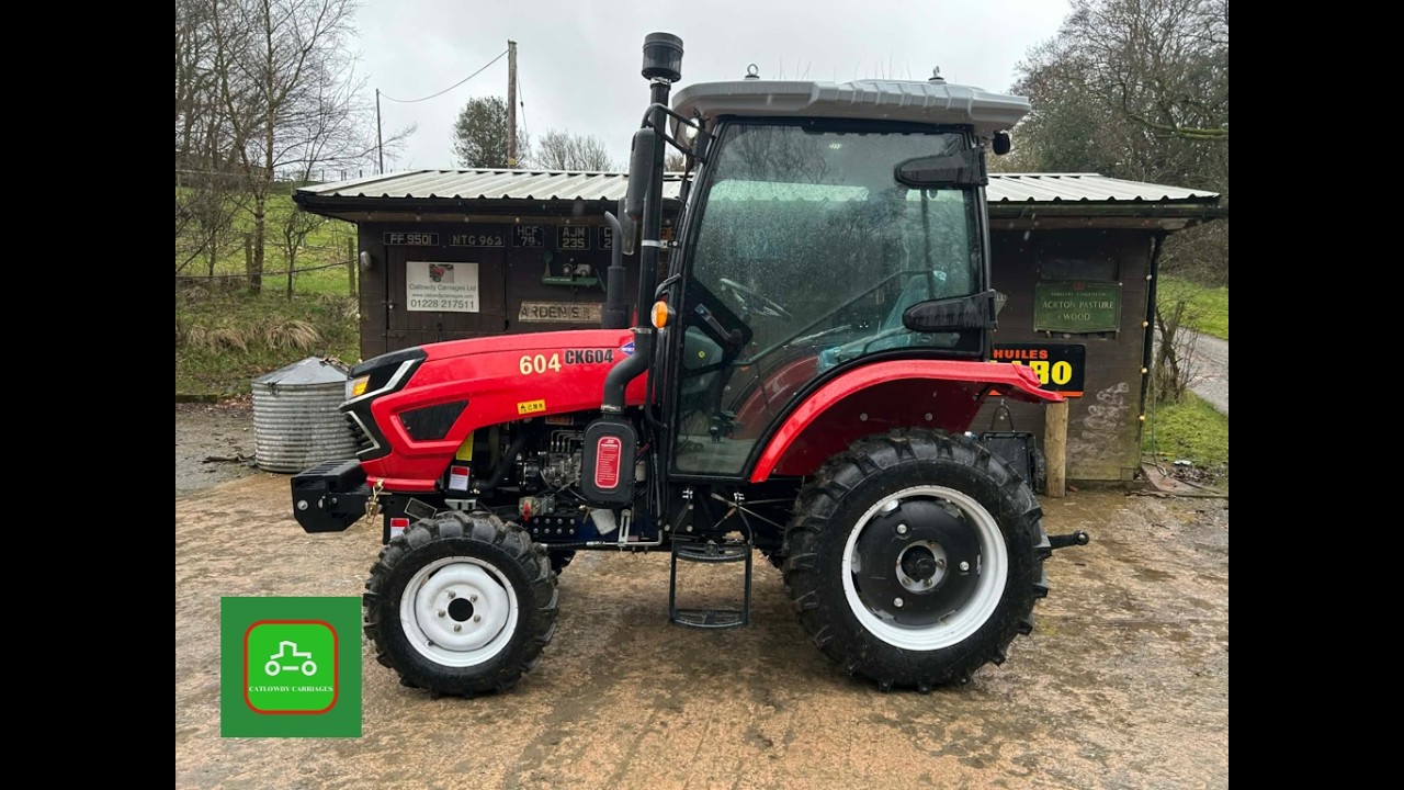 CAPTOK CK604 4X4 COMPACT TRACTOR 2026 FOR SALE www.catlowdycarriages.com