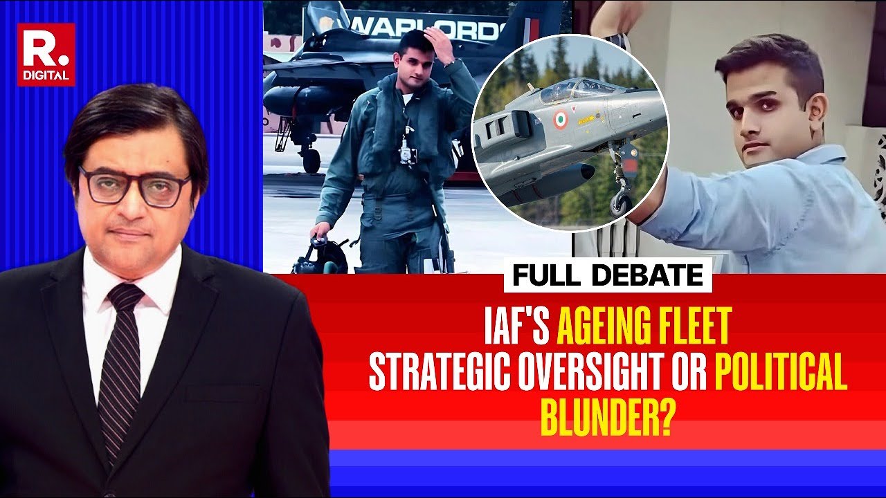 Debate With Arnab: Who is Responsible For IAF's Ageing Crisis?