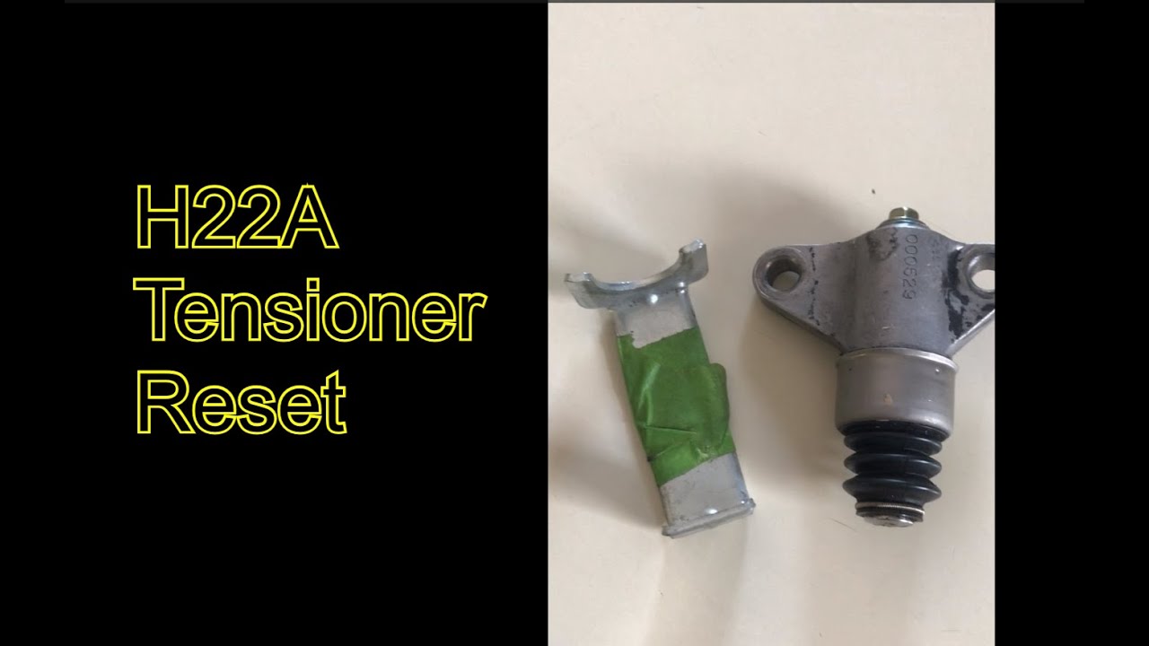 H22 Timing Tensioner Reset - and replacing timing belt