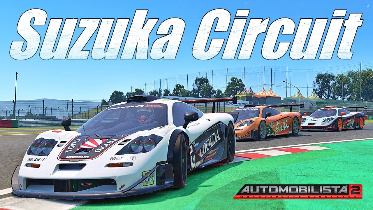 Automobilista 2 - OnBoard with McLaren F1 GTR - SUZUKA【AMS2】
