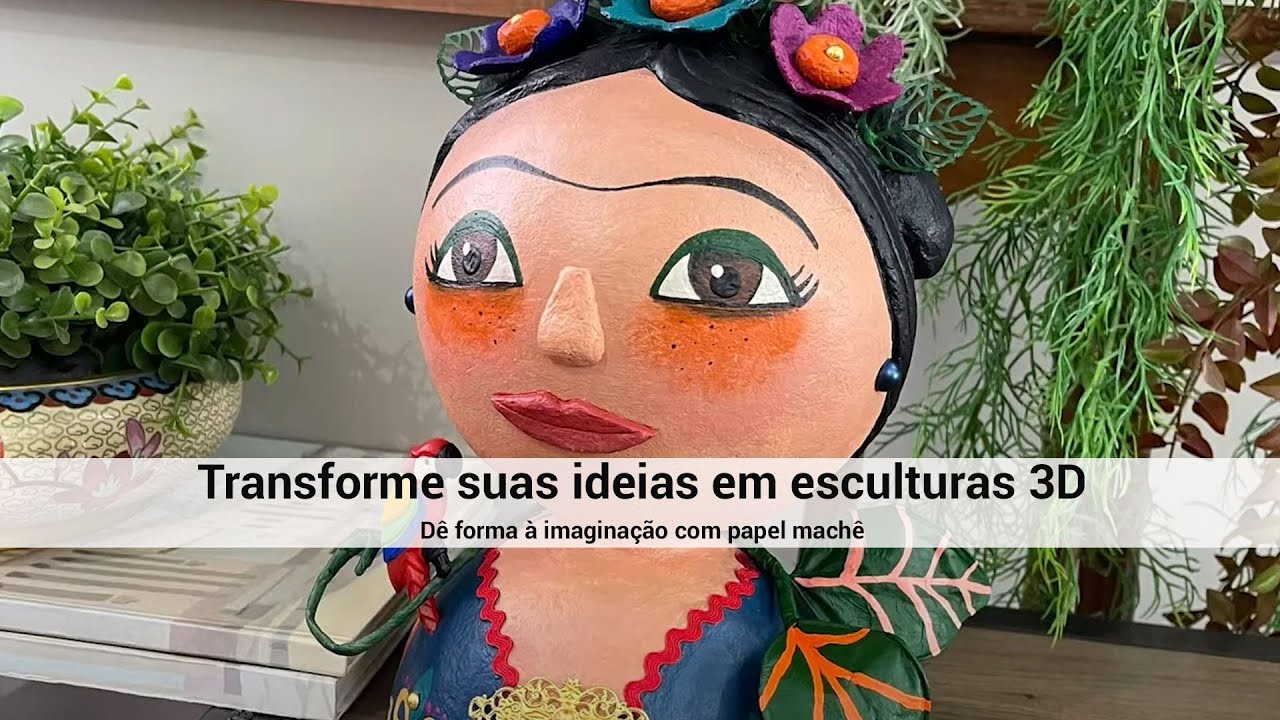 Curso online Escultura de Papel Machê