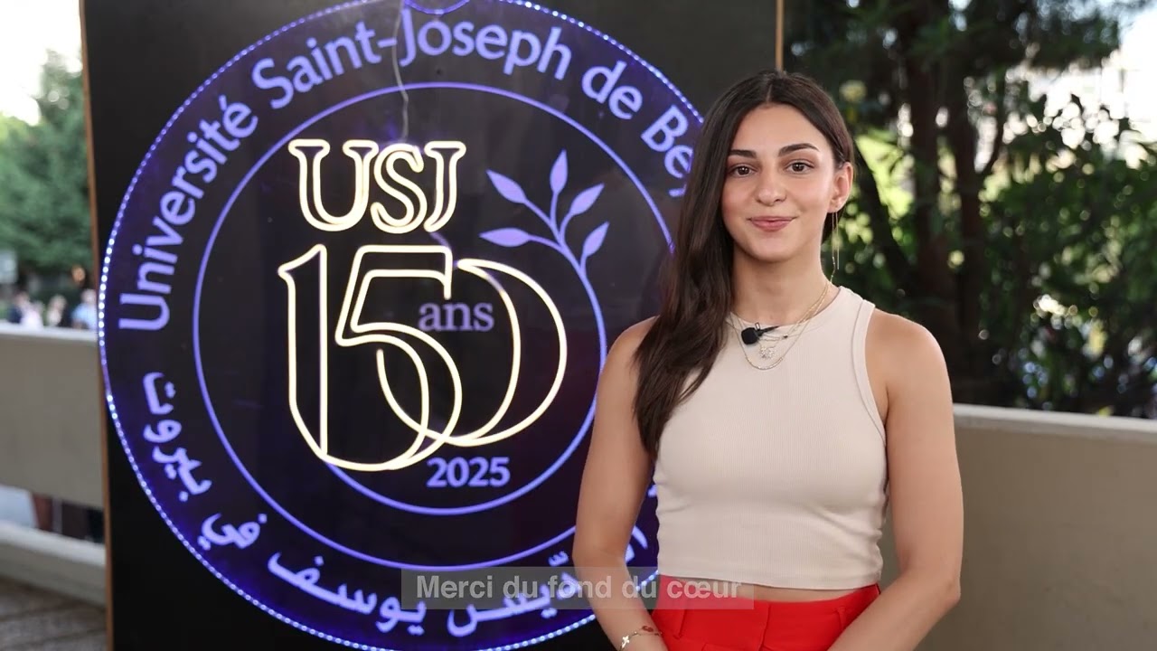 1er Grand Dîner de l’USJ 150 ans, 21 août 2025 - Témoignages étudiants