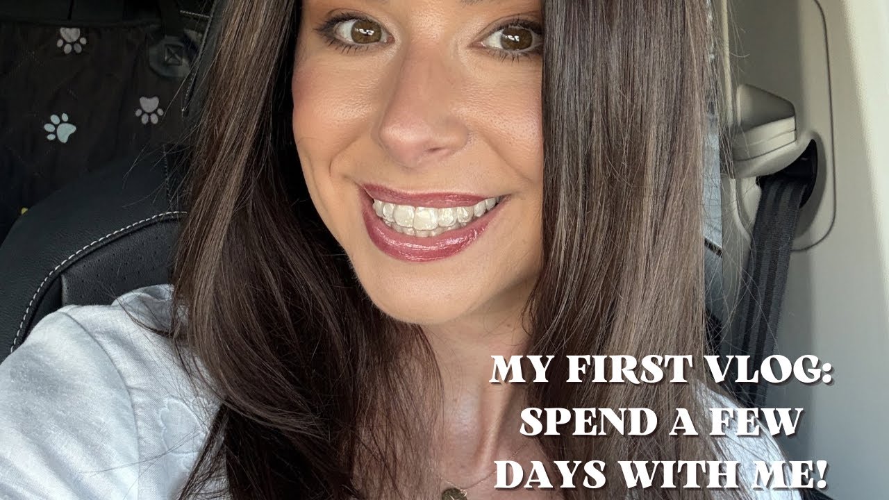 My first vlog: Spend a few days with me!